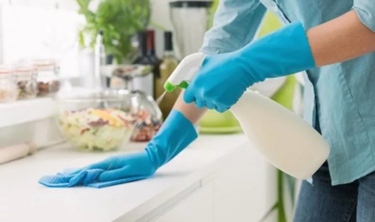 Temizlik yaparken mutlaka eldiven kullanın 