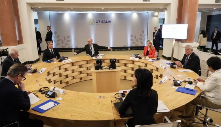 G7'den Rusya'nın Ukrayna altyapısı ve şehirlerine saldırmasına kınama
