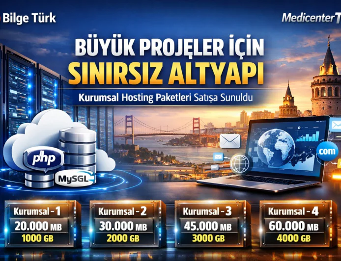 Kurumsal firmalara özel sınırsız özellikli yeni hosting paketleri