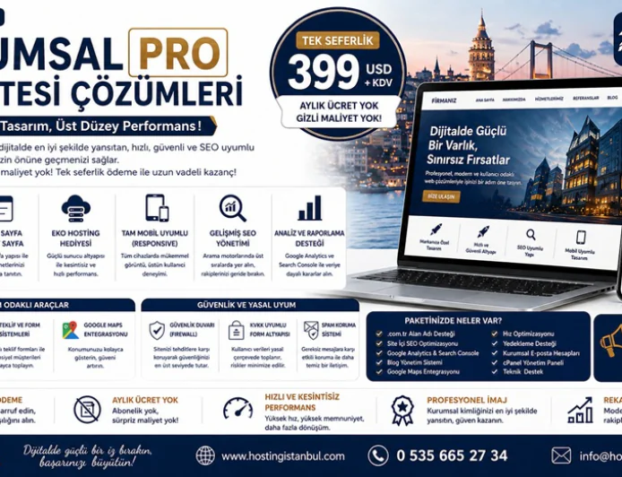 İşletmeler için Premium kurumsal web sitesi çözümleri tanıtıldı