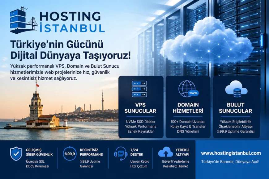 Hosting İstanbul yeni nesil VPS ve domain hizmetlerini tanıttı