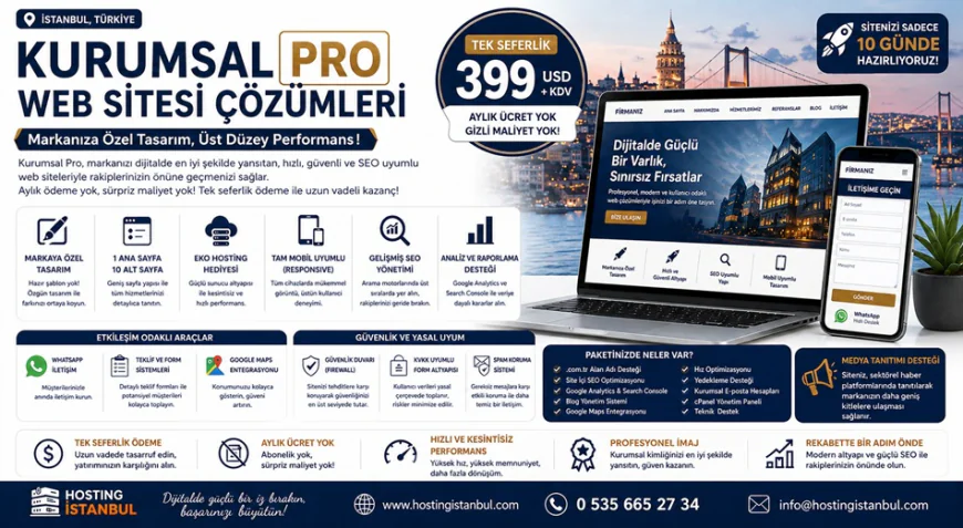 İşletmeler için Premium kurumsal web sitesi çözümleri tanıtıldı