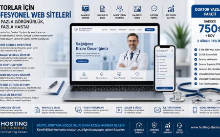 Doktorlar için dijital dönüşüm: Kendi adınıza profesyonel sağlık sitesi
